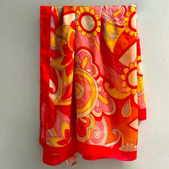 🏷️5/20$•Juicy Paisley Floral Scarf - Picture 3 of 3